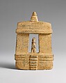 Architectural Model with Figures, Stone, Mezcala