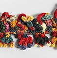 Border Fragment, Camelid hair, Nasca
