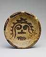 Tripod Plate, Ceramic, Maya