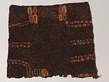Woman's Dance Panel, Dida artist, Raffia palm fiber (Raphia vinifera), vegetal dyes, Dida peoples