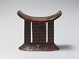 Headrest, Wood, Shona peoples