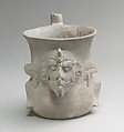 Spouted jar, Ceramic, Monte Alban