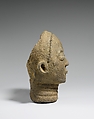 Nsodie (memorial head), Akan artist, Terracotta, Akan