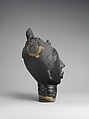 Female ntiri (memorial head), Akan artist, Terracotta, applied patina, Akan
