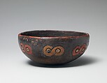 Bowl, Ceramic, post-fired paint, Paracas