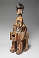 Iphri shrine, Ijo artist, Wood, pigment, Ijo peoples