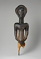 Commemorative figure, Wood, raffia, Hemba peoples, Niembo group