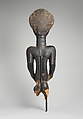 Commemorative figure, Wood, raffia, Hemba peoples, Niembo group