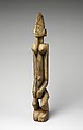Female dege dal nda (sculpture of the terrace), Master of Ogol, Wood, Dogon peoples