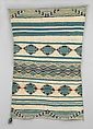 Saddle Blanket (?), Wool, Navajo