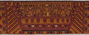 Ceremonial Banner (Palepai), Cotton, Lampung