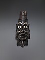 Canoe Figurehead (Nguzu Nguzu, Musu Musu, or Toto Isu), Wood, paint, shell, New Georgia Island people(?)