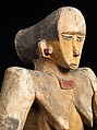 Dilukai (gable figure), Belauan artist, Wood, paint, Belauan