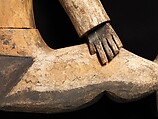 Dilukai (gable figure), Belauan artist, Wood, paint, Belauan