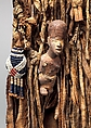 Nkisi (power figure), Kongo artist and nganga (ritual specialist), Wood, pigment, resin, iron, brass, tin, cloth, plant fiber cord, beads, cowrie shells, bone or ivory, arrows, leather, seeds, animal horn, Kongo peoples