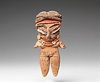 Female figure, Chupícuaro artist(s), Ceramic, pigment, Chupicuaro