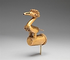 Bird Staff Head, Gold, Zenú