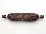 Treasure Box (Wakahuia), Wood, shell, feathers, fiber, Maori people