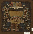 Embroidered Mantle Fragment, Camelid hair, cotton, Paracas