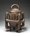 Lidded prestige vessel, Circle of "Unobadula"(?), Wood