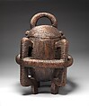Lidded prestige vessel, Circle of "Unobadula"(?), Wood