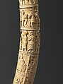 Tusk with Figurative Relief, Vili-Kongo artist(s), Ivory, Kongo, Vili group