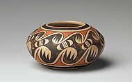 Jar, Fannie Nampeyo (Native American, Hopi-Tewa, 1900–1987), Ceramic, paint, Hopi