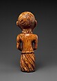 Staff Finial: Male Grasping Bottle, Ivory, Kongo peoples