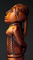 Knife Handle: Standing Female Captive, Ivory, metal, Kongo peoples