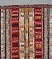 Lamba Tselatra (Spark), Martin Rakotoarimanana (b. 1963, Avironimamo, Madagascar), Silk, dye, Merina peoples