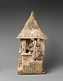 House model, Nayarit artist(s), Ceramic, slip, Nayarit