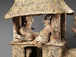 House model, Nayarit artist(s), Ceramic, slip, Nayarit