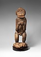 Monkey Figure for Mbra, Wood, Baule peoples