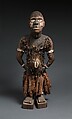 Power Figure (Nkisi N'Kondi: Mangaaka), Wood, iron, resin, cowrie shell, ceramic, plant fiber, textile, gourd, pigment, Kongo peoples; Yombe group