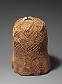 Prestige Cap (Mpu), Raffia or pineapple fiber, leopard claws, Kongo peoples