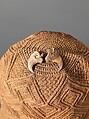 Prestige Cap (Mpu), Raffia or pineapple fiber, leopard claws, Kongo peoples