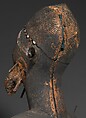 Power Figure (Nkisi N'Kondi: Mangaaka), Wood, iron, resin, ceramic, plant fiber, textile, pigment, Kongo peoples; Yombe group