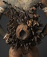 Power Figure (Nkisi N'Kondi: Mangaaka), Wood, iron, resin, ceramic, plant fiber, textile, pigment, Kongo peoples; Yombe group