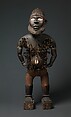 Power Figure (Nkisi N'Kondi: Mangaaka), Wood, iron, resin, ceramic, plant fiber, textile, pigment, cowrie shell, animal hide and hair, Kongo peoples; Yombe group