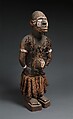 Power Figure (Nkisi N'Kondi: Mangaaka), Wood, iron, resin, cowrie shell, ceramic, plant fiber, textile, gourd, pigment, Kongo peoples; Yombe group