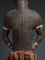 Power Figure (Nkisi N'Kondi: Mangaaka), Wood, iron, resin, cowrie shell, ceramic, plant fiber, textile, gourd, pigment, Kongo peoples; Yombe group