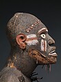 Power Figure (Nkisi N'Kondi: Mangaaka), Wood, iron, resin, cowrie shell, ceramic, plant fiber, textile, gourd, pigment, Kongo peoples; Yombe group