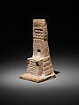 Temple Model, Ceramic, Mexica (Aztec)