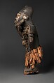 Power Figure (Nkisi N'Kondi: Mangaaka), Wood (Vitex thonneri De Wild.), iron, resin, cowrie shell, animal hide and hair, ceramic, plant fiber, textile, pigment, Kongo peoples; Yombe group
