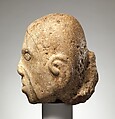 Head from a Figure, Marble, Mississippian