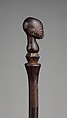 Staff: Head Finial, Wood, Makonde