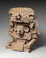 Effigy urn, Zapotec (Be&#39;ena&#39;a) artist(s), Ceramic, pigments, Zapotec
