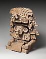 Effigy urn, Zapotec (Be&#39;ena&#39;a) artist(s), Ceramic, pigments, Zapotec