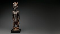 Singiti (commemorative portrait of a chief), Hemba artist, Wood, pigment, Hemba