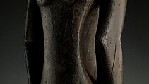 Singiti (commemorative portrait of a chief), Hemba artist, Wood, pigment, Hemba